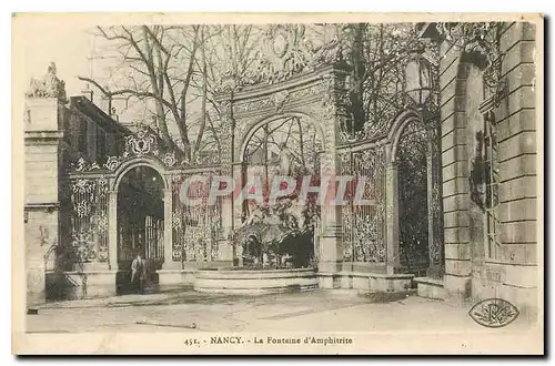 Cartes postales Nancy la Fontaine d'Amphitrite