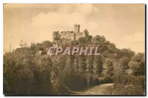 Cartes postales Chateau de Castelnau Lot vue d'ensemble