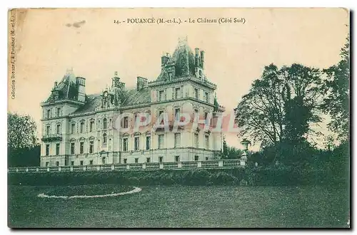 Cartes postales Pouance M et L le Chateau Cote Sud