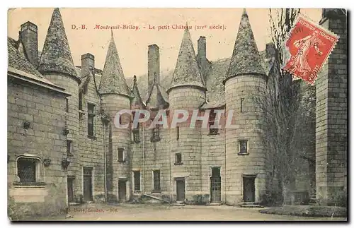 Cartes postales Montreuil Beilay le petit Chateau XIV siecle