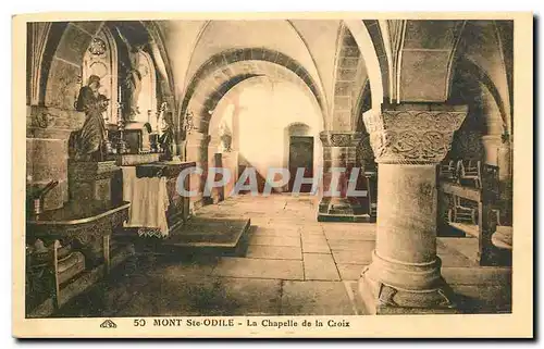 Cartes postales Mont Ste Odile la chapelle de la Croix