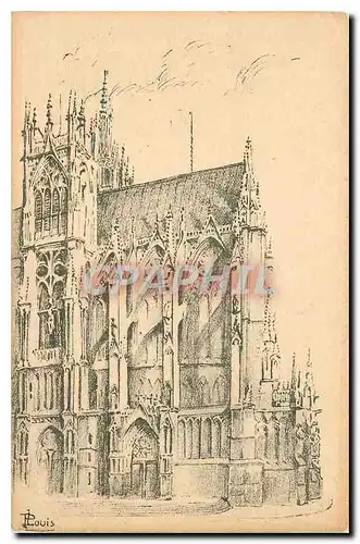 Cartes postales Metz la Cathedrale Elzas