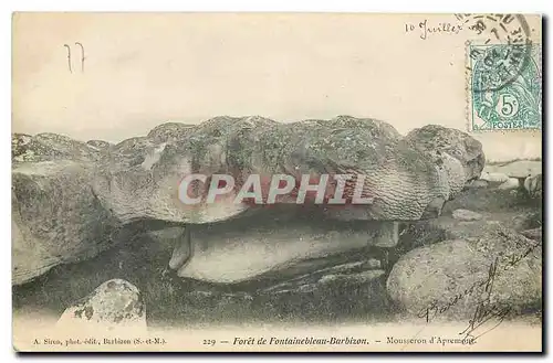 Cartes postales Foret de Fontainebleau Barbizon Mousseron d'Apremont