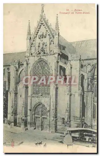 Ansichtskarte AK Reims Transept de Saint Remi