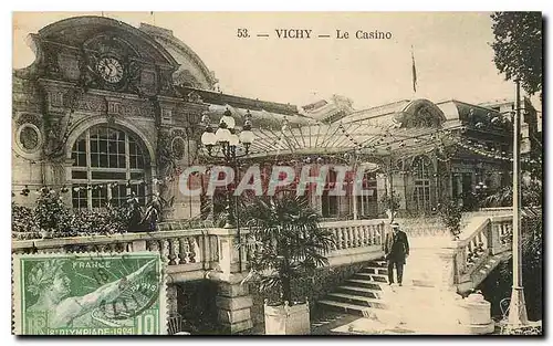 Cartes postales Vichy le casino