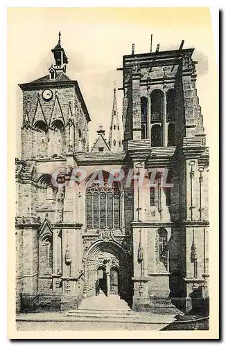 Cartes postales Guingamp la Basilique Notre dame de Bon Secours facade occidentale