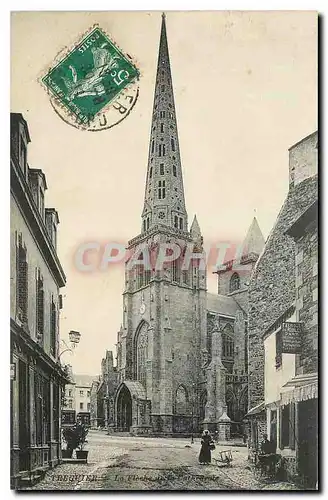 Cartes postales Treguier La fleche de la cathedrale