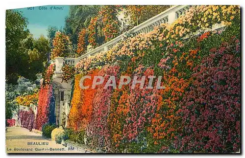 Cartes postales Beaulieu Le boulevard Gordon Bennett