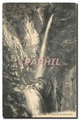 Cartes postales Illiez Cascade du Draversay