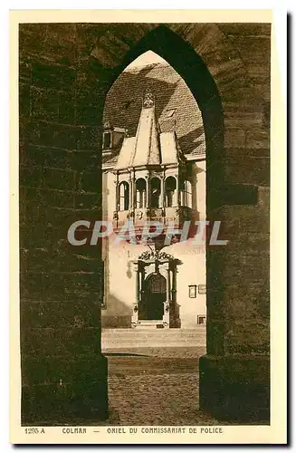 Cartes postales Colmar Oriel du Commissariat de Police