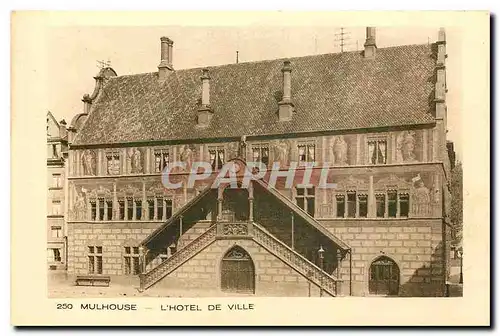 Cartes postales Mulhouse l'Hotel de Ville