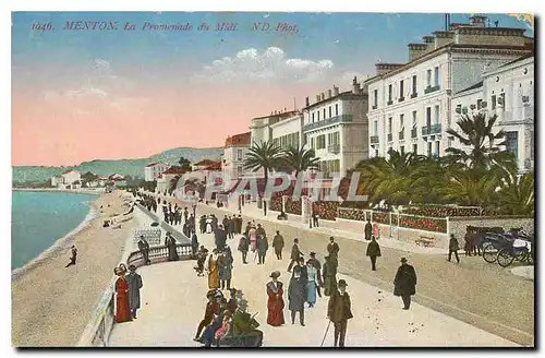 Cartes postales Menton la Promenade du Midi