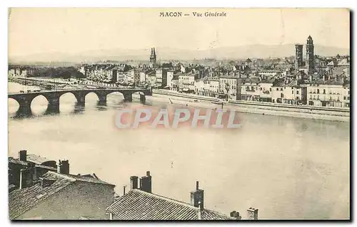 Cartes postales Macon Vue generale