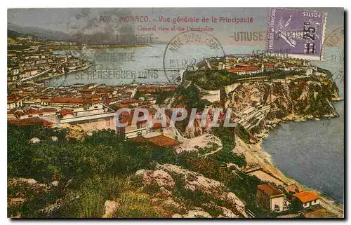 Cartes postales Monaco vue generale de la Principaute