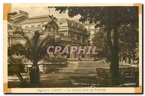 Ansichtskarte AK Vichy le Casino cote du Theatre