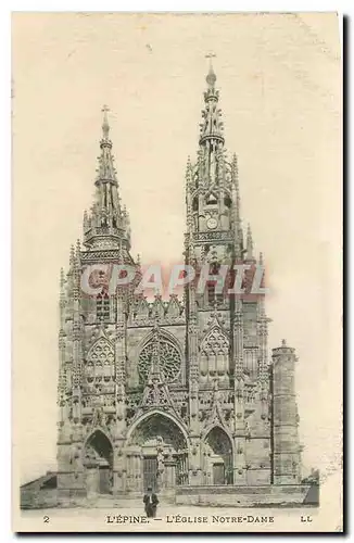 Ansichtskarte AK L'Epine l'Eglise Notre Dame