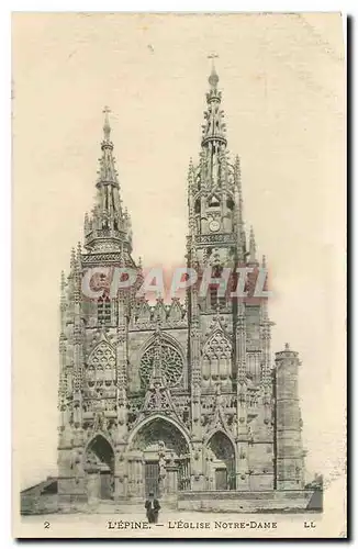 Cartes postales L'Epine l'Eglise Notre Dame