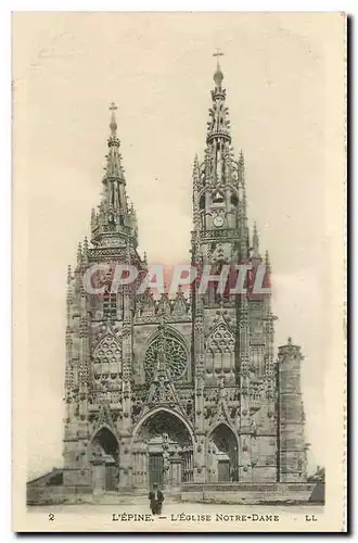 Cartes postales L'Epine l'Eglise Notre Dame