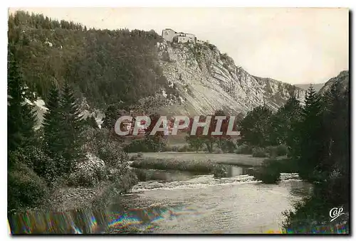 Ansichtskarte AK Environs de Pontarlier Fort du Larmont et le doubs