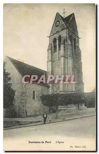 Cartes postales Fontaine le Port l'Eglise