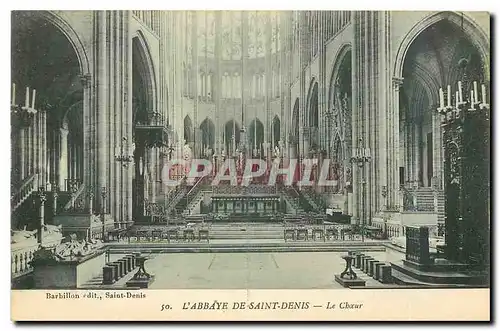 Ansichtskarte AK L'Abbaye de Saint Denis le Choeur