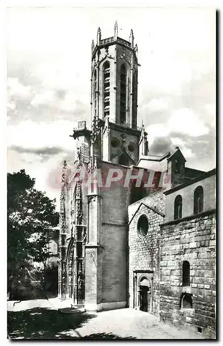 Ansichtskarte AK La Cite du Roy Rene Aix en Provence Bouches du Rhone cathedrale Saint Sauveur et le Mur Romain M