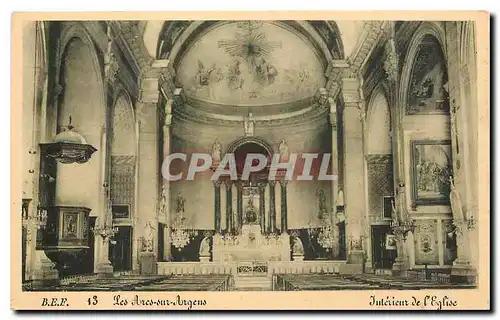 Cartes postales Les Ares sur Argens interieur de l'Eglise