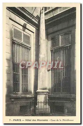 Ansichtskarte AK Paris hotel des Monnaies Cour de la Maridenne