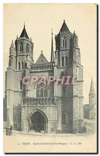 Ansichtskarte AK Dijon Eglise Cathedrale Saint Benigne