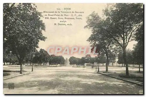 Ansichtskarte AK Dijon Monument de la Victoire et du Souvenir au Rond Point du Parc