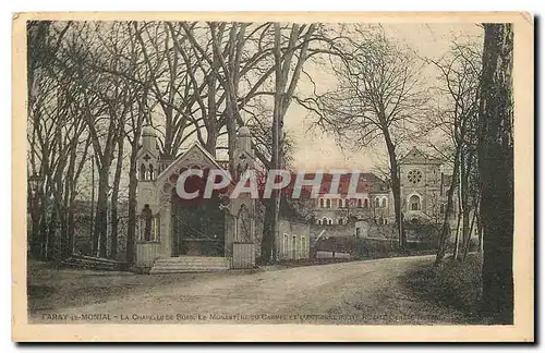 Cartes postales Paray le Monial La Chapelle de Bois Le monastere et l'ancienne route