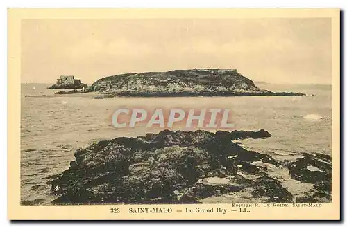 Ansichtskarte AK Saint Malo Le Grand Bey