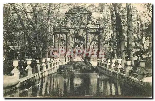 Ansichtskarte AK Paris Jardin du Luxembourg La fontaine Medicis