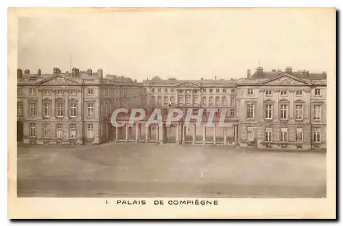 Cartes postales Palais de Compiegne