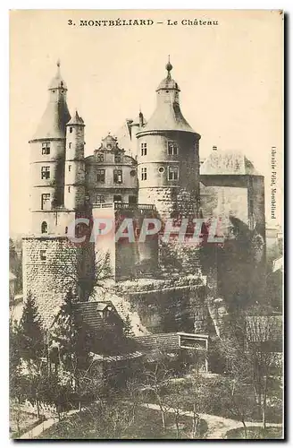 Cartes postales Montbeliard Le Chateau