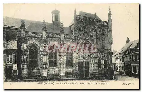 Cartes postales Rue Sum La Chapelle du Saint Esprit