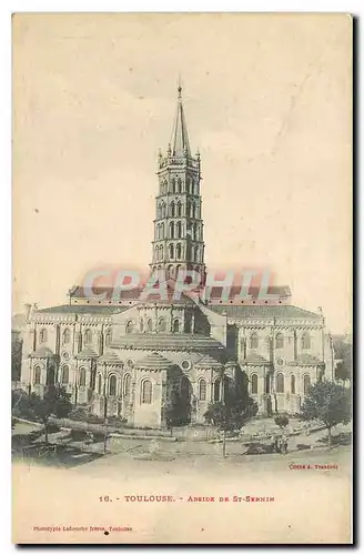 Cartes postales Toulouse Abside de St Sernin