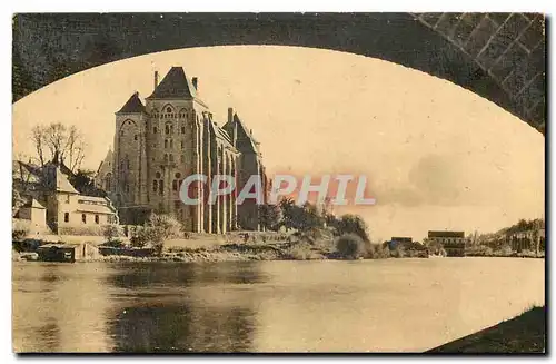 Ansichtskarte AK l'Abbaye de Solesmes Vue sous le pont