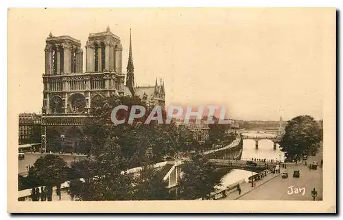 Cartes postales Paris Vue sur Notre Dame