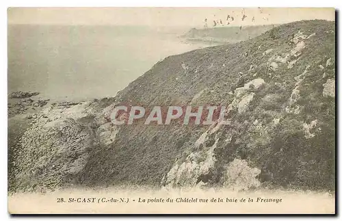 Ansichtskarte AK St Cast C du N La pointe du Chatelet vue de la baie de la Fresnaye