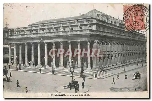 Cartes postales Bordeaux Grand Theatre