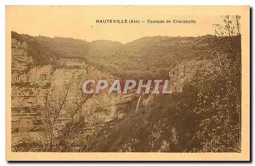 Ansichtskarte AK Hauteville Ain Cascade de Charabotte