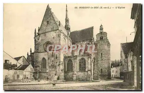 Cartes postales Nogent le Roi E et L l'Eglise