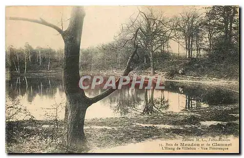 Ansichtskarte AK Bois de Meudon et le Chamart l'Etang de Villebon Vue Pittoresque