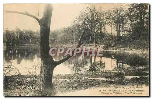 Cartes postales Bois de Meudon et le Chamart l'Etang de Villebon Vue Pittoresque