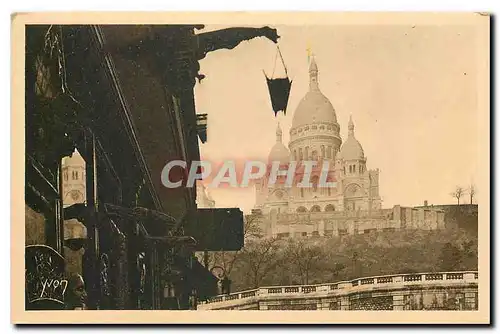 Ansichtskarte AK Paris en Flanant Le Sacre Coeur vu de la Rue de la Steinkerque