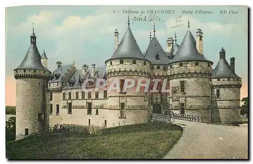 Cartes postales Chateau de Chaumont Porte d'Entree
