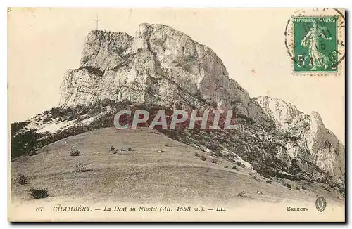 Cartes postales Chambery La Dent du Nivolet