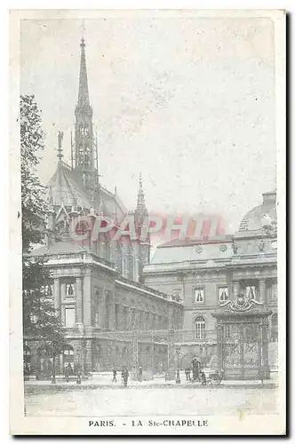 Ansichtskarte AK Paris La Ste Chapelle