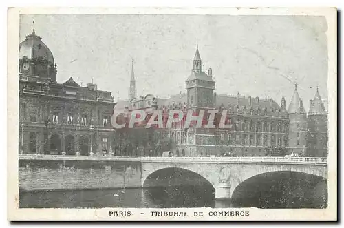 Ansichtskarte AK Paris Tribunal de Commerce